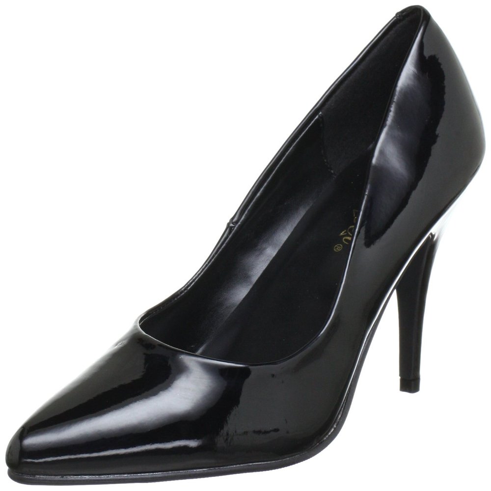 Pleaser VANITY-420 Blk Pat UK 2 (EU 35)