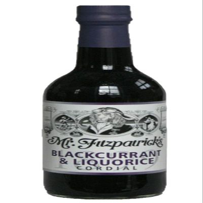 Mr Fitzpatricks|Mr Fitzpatrick's - Blackcurrant & Liquorice Cordial 500g