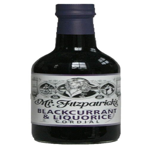 Mr Fitzpatricks|Mr Fitzpatrick's - Blackcurrant & Liquorice Cordial 500g