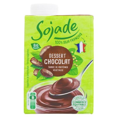 Sojade Chocolate Soya Dessert 530 Ml (Pack of 8) (Organic)