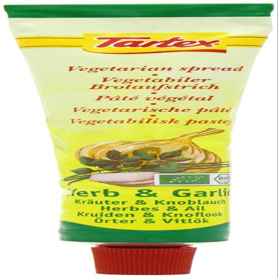 Tartex Organic Herb and Garlic Pate 200 g (Pack of 4)