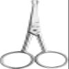 ZWILLING Nose Hair and Ear Hair Scissors, Stainless Steel Beard Scissors with Straight Rounded Tip, Silver view 1