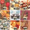 20 Napkins Motif Selection Possible Christmas Apple with Nuts - Apples & Nuts view 1