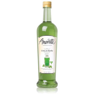 Amoretti Premium Creme de Menthe Syrup (750mL)