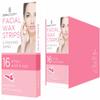 16 FACIAL WAXING STRIPS & WIPES IDEAL FOR LIP CHIN JAW & CHEEKS REMOVES UNWANTED HAIR FROM FACE view 3