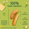 Organix Cheese & Herb Puffs Toddler Snack Puffs 10+ Months Multipack 4x15g (Pack of 3) view 2