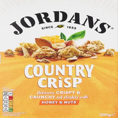 Jordans Country Crisp Honey and Nut 500 g (Pack of 3)
