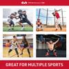 McDavid  6446R  Knee compression sleeve  Hexpad  Unisex Adult  Knee pads sleeve  Prevents impact injuries  Very elastic  Indoor Sports  Basketball knee sleeve  (6446R) view 4