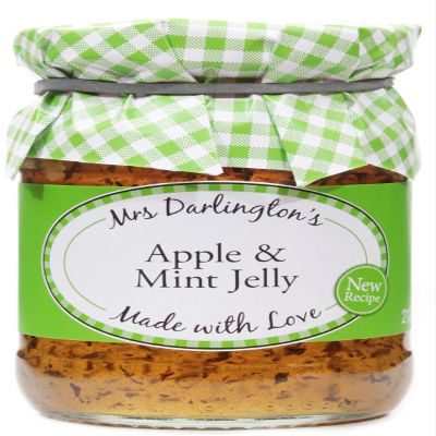 Mrs Darlingtons Apple and Mint jelly (pack of 6)