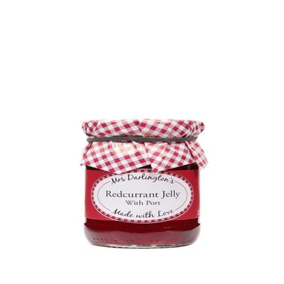 Mrs Darlingtons Redcurrant Jelly with Port (pack of 6)