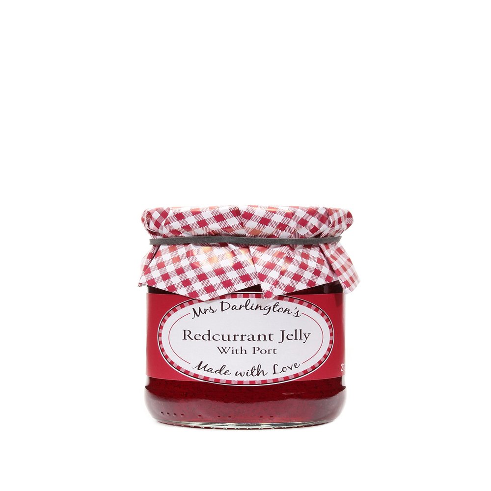 Mrs Darlingtons Redcurrant Jelly with Port (pack of 6)