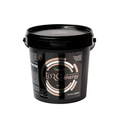 Torq Energy Drink Organic (Neutral Flavour) Isotonic Energy Drink Powder - Electrolyte Powder Energy Drinks High Carbohydrates 30g per 500ml and Sodium - 15 Servings - 500g