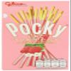 Pocky Strawberry Flavour Biscuits Stick 45 g (Pack of 6) view 1