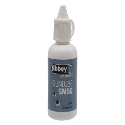 Abbey GunLube SM50 30ml - tough transparent lubricating oil