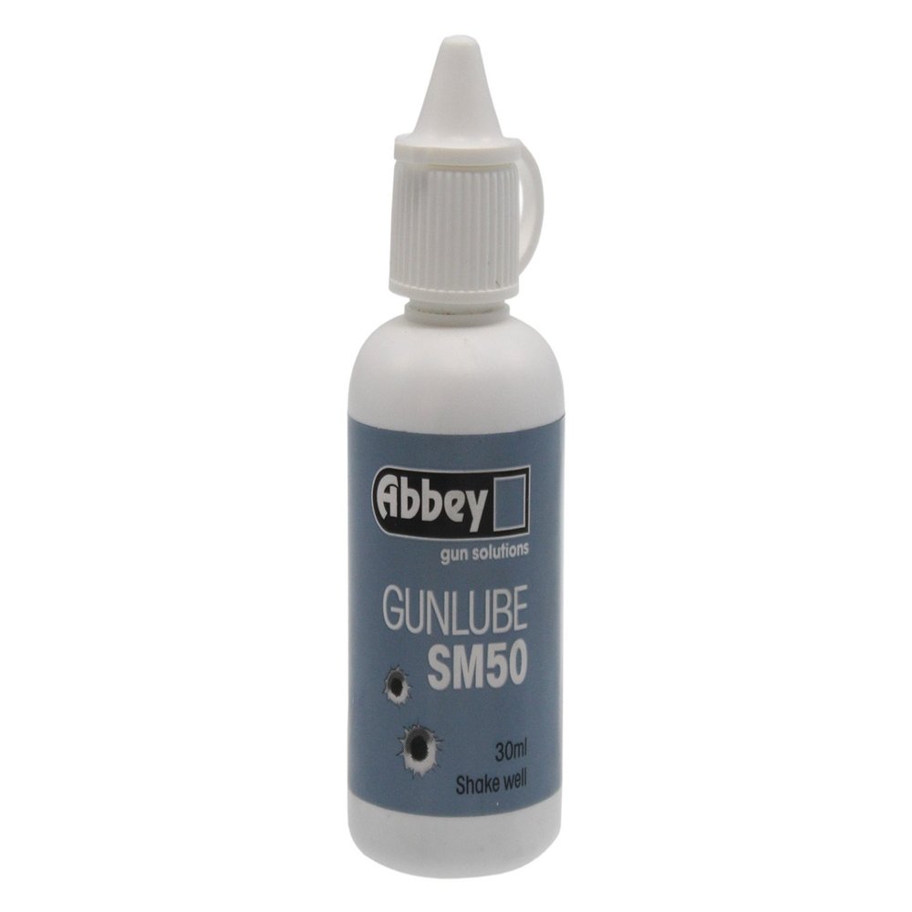 Abbey GunLube SM50 30ml - tough transparent lubricating oil