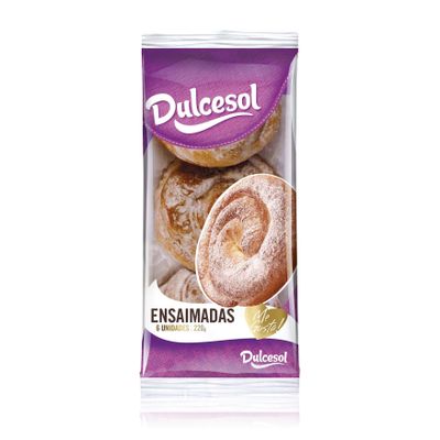 Dulcesol Ensaimadas (6 x Individually Wrapped) 220g