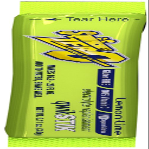 Sqwincher 060106-LL Zero Qwik Stik Powder, 20 oz, Yellow, Standard (Pack of 50)