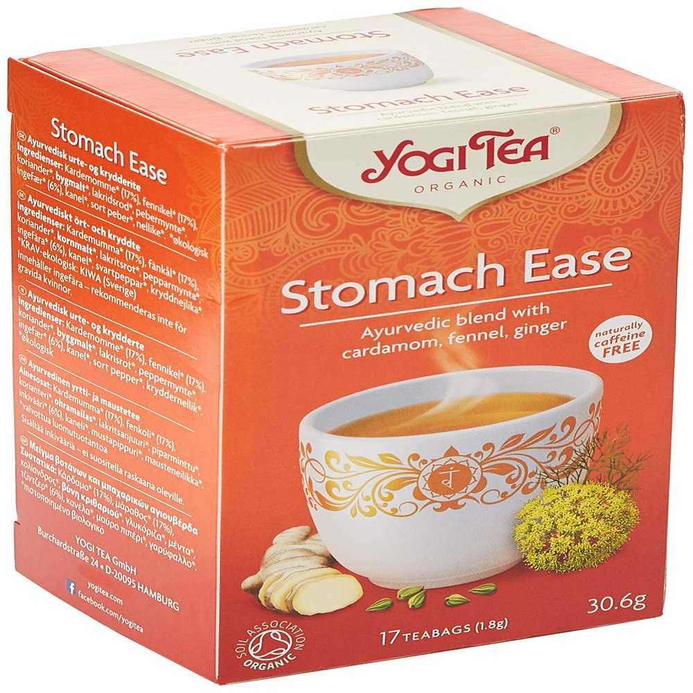 Yogi Tea Stomach Ease (1 box of 17 bags)