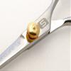 Beard Trimming Scissors, Hair Scissors for Moustache Cutting 5 inch - Chrome view 3