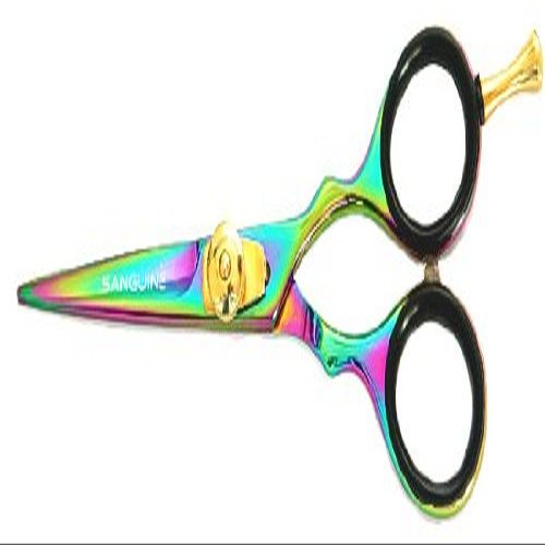Rainbow Hair Scissors for Beard Trimming for Men - Extremely Sharp 5 inch