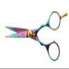 Titanium Moustache Beard Trimming Scissors, Men Grooming Scissors - 4.5 inch view 2