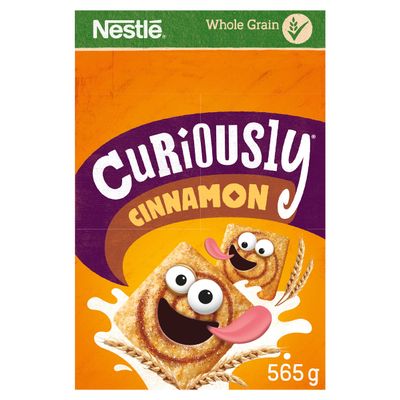 Nestl Curiously Cinnamon Cereal 565g