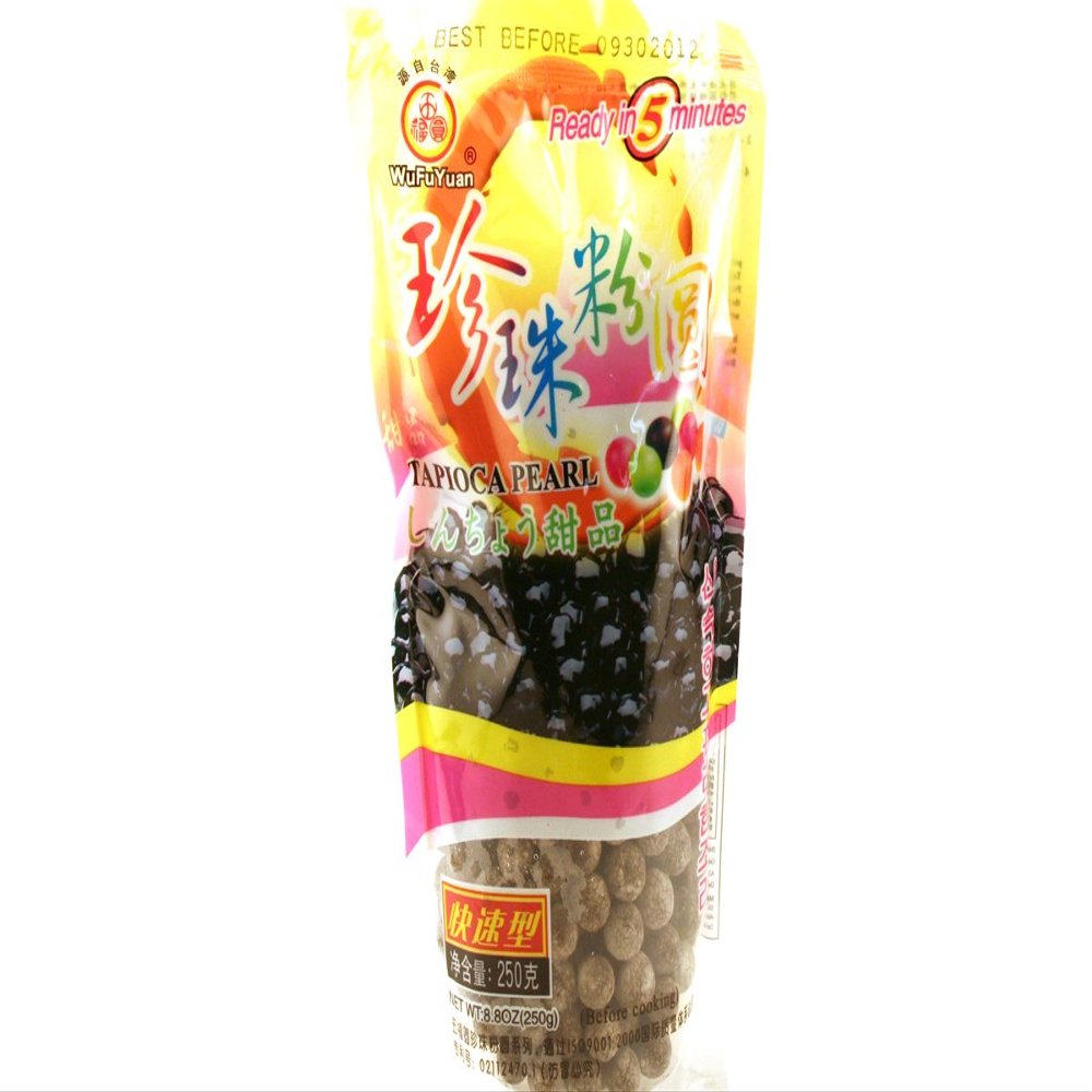 Wufuyuan Black Tapioca Pearl, 9.2 Ounce (Pack of 36) by Dragon Mall