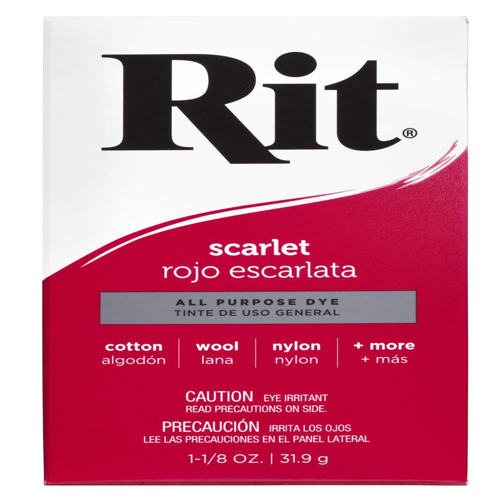 Rit Dye Powder-Scarlet