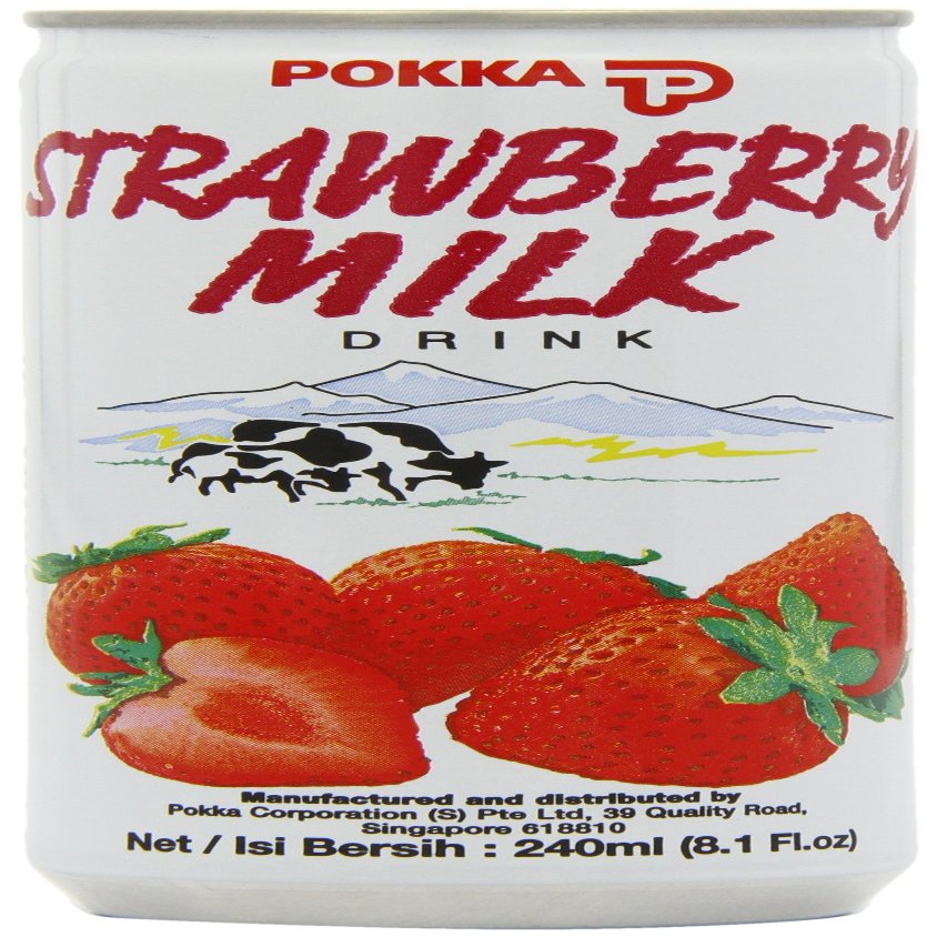 Pokka Strawberry Milk Drink 240 ml (Pack of 5)