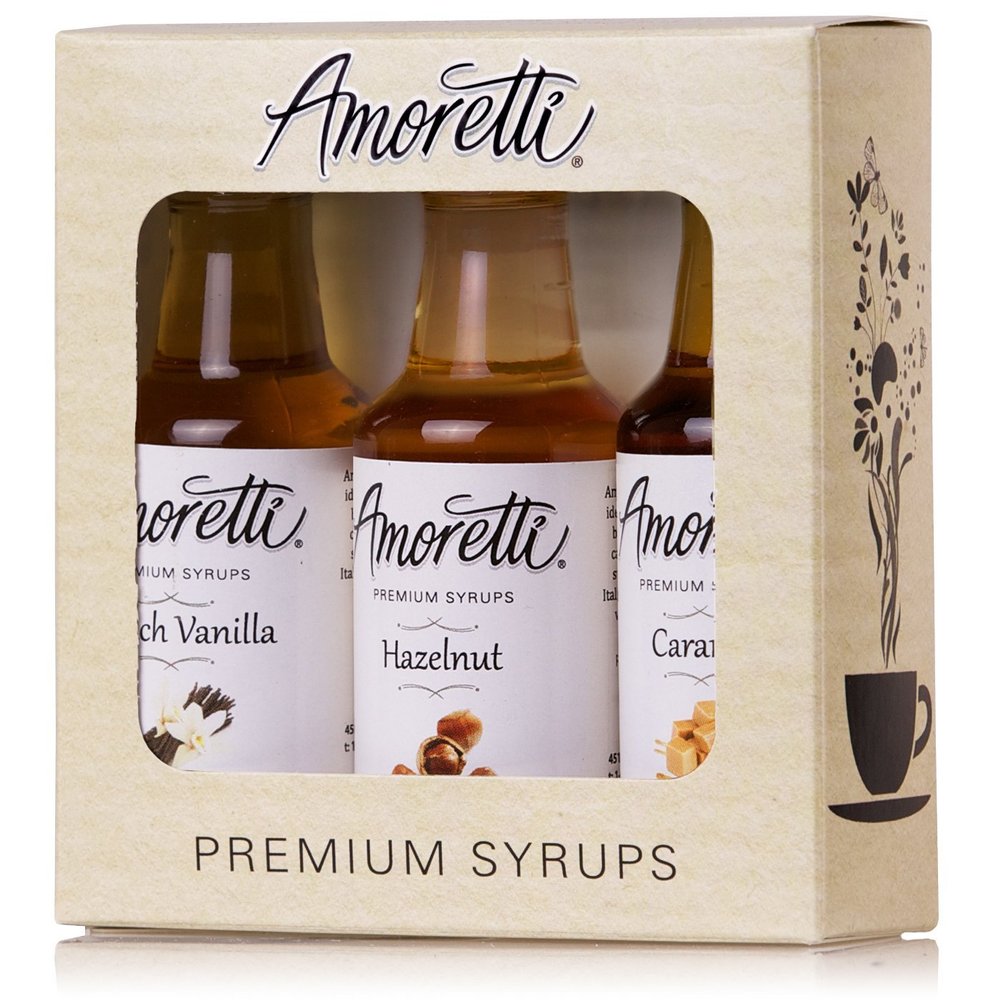 Amoretti Premium Syrups Classic 3 Pack (50ml)
