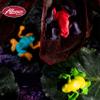 Albanese Candy Gummi Rainforest Frogs| 5 Pound Bag| Assorted Gummi Frogs: Blue Raspberry & Orange| Strawberry & Grape| Sour Lemon & Sour Green Apple; Gluten Free Dairy Free Fat Free view 4