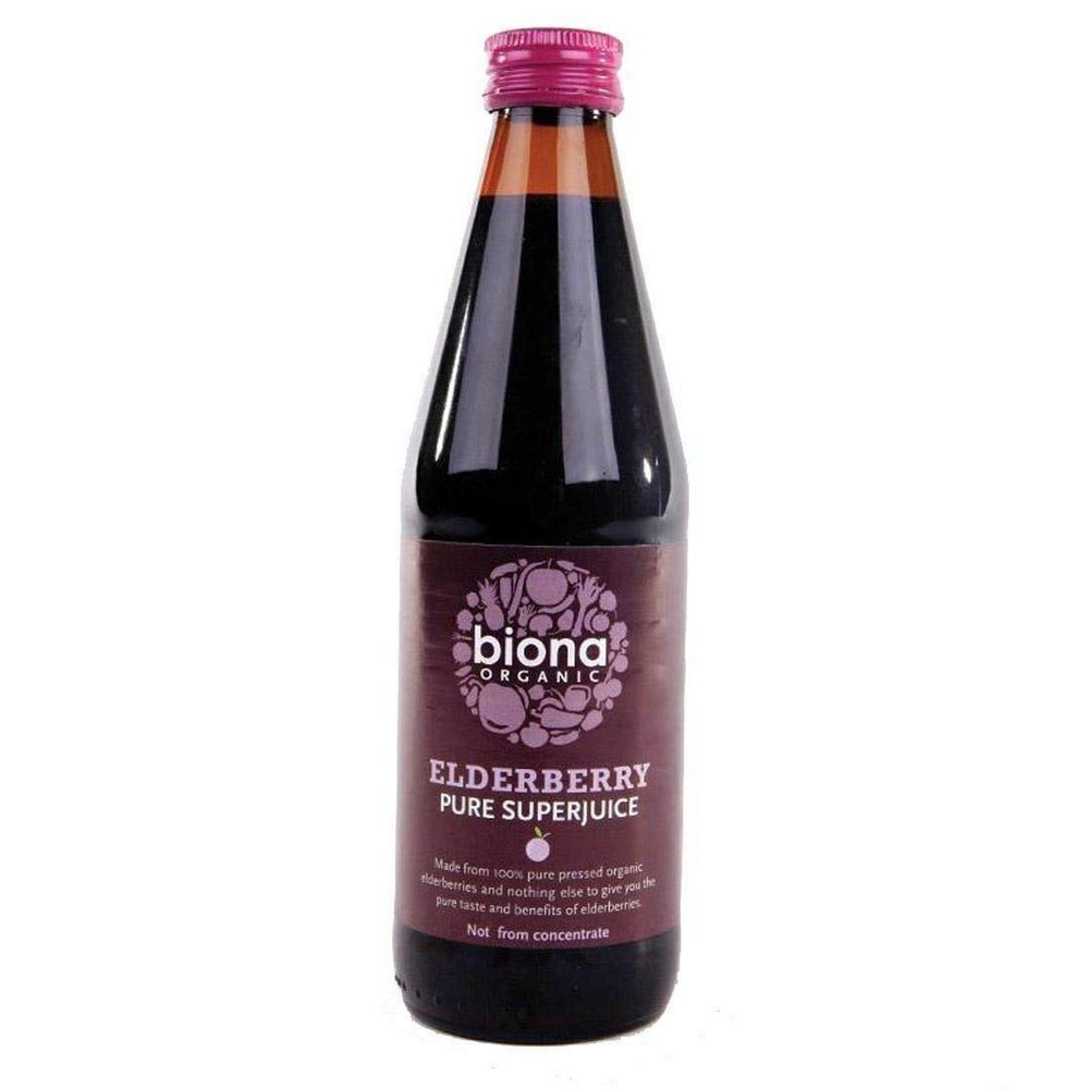 Biona | Elderberry Pure Superjuice | 1 X 330Ml