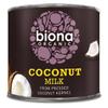 Biona Organic Coconut Milk 17% Fat 200ml view 1