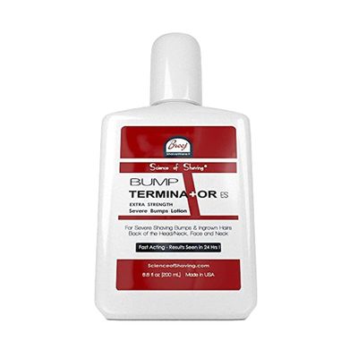BUMP ZAPPER BUMP TERMINATOR Extra Strength Severe Bumps Lotion by Breej, 6.8 fl oz (200 ml)