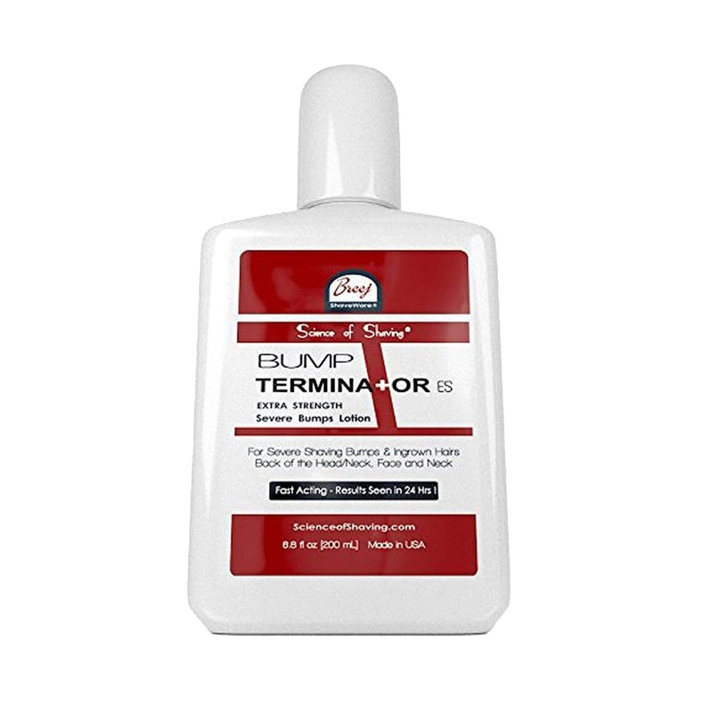 BUMP ZAPPER BUMP TERMINATOR Extra Strength Severe Bumps Lotion by Breej, 6.8 fl oz (200 ml)