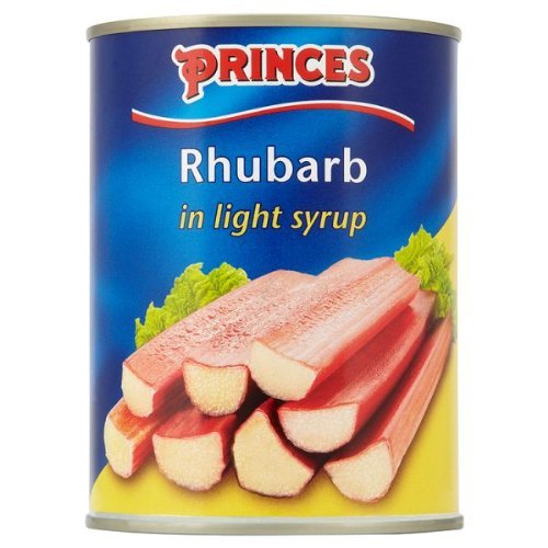 Princes Rhubarb in Light Syrup 12 x 540g