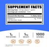 BulkSupplements.com Ascorbic Acid Powder | Vitamin C Supplement, 1g per Serving, 1kg view 2