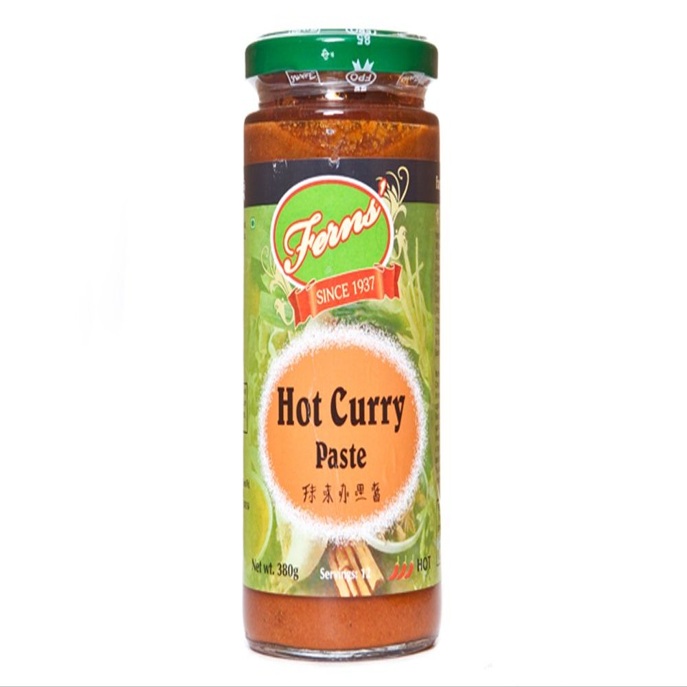 Ferns Curry Paste Hot Jar - 380G