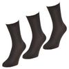 Mens Socks, 3 Pairs, 6-11 UK, Dark assortment, Light Hold 100% Cotton non-elastic therapeutic diabetic Socks view 1