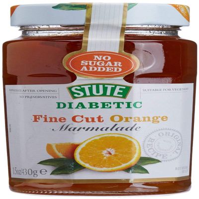 Diabetic Fine Cut Orange Marmalade - 430g