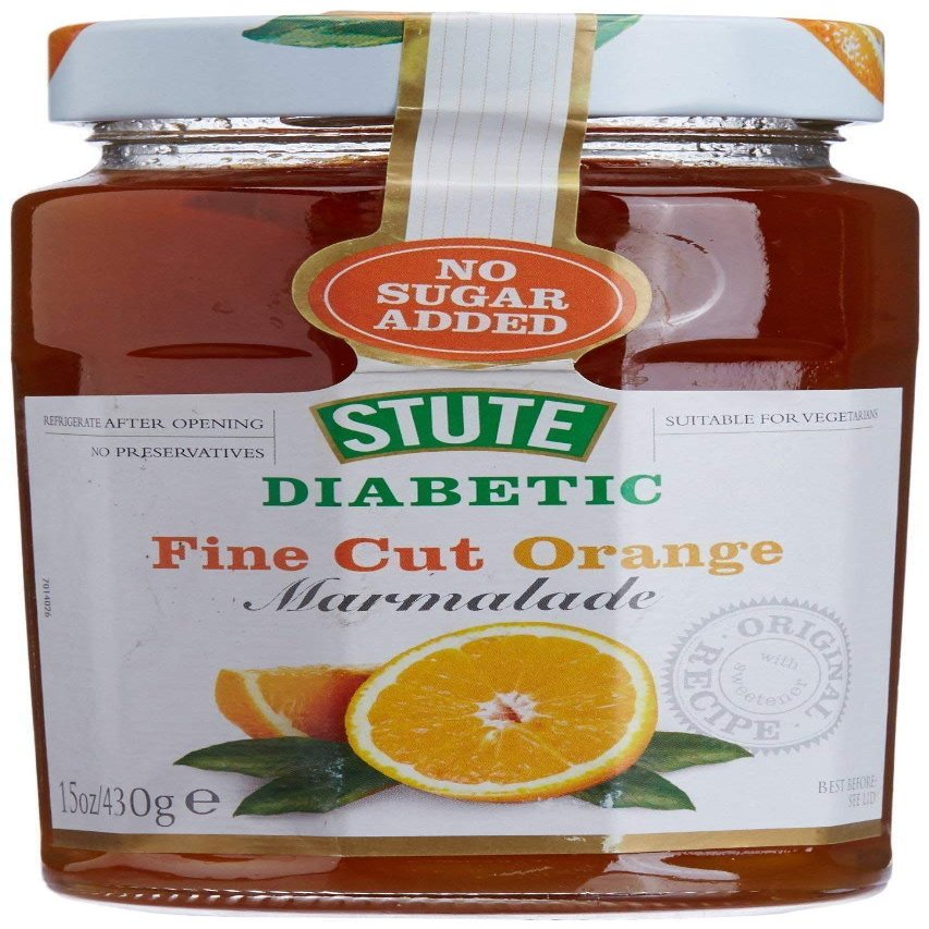 Diabetic Fine Cut Orange Marmalade - 430g