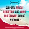 BSN Nutrition Amino X Supplement with Vitamin D, Vitamin B6 and Amino Acids,Blue Raspberry Flavour, 70 Servings, 1 kg view 3