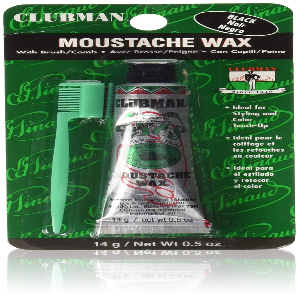Special PINAUD MOUSTACHE WAX BLACK by Med-Choice