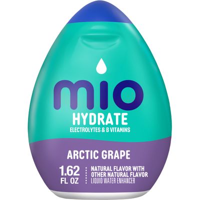 MIO FIT LIQUID WATER ENHANCER ARCTIC GRAPE DRINK MIX 48ml MAKES 18 x 8 fl oz SERVINGS AMERICAN