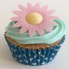 100 Beautiful 3d Edible Flower Cake Decorations: Pink Daisies view 1
