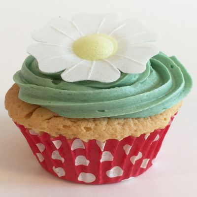 100 Beautiful 3D Edible Flower Cake Decorations: White Poppies