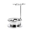 MHLE Chrome Shaving Brush & Razor Stand with Bowl (RHM9S) view 1