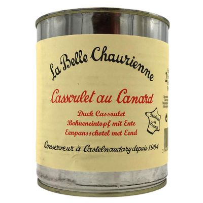 French cassoulet with duck La Belle Chaurienne-cassoulet au canard la belle Chaurienne - 840 gr - 2 serves