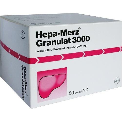 HEPA Merz Granules 3000 (Pack of 50 Granules PZN: 7620622