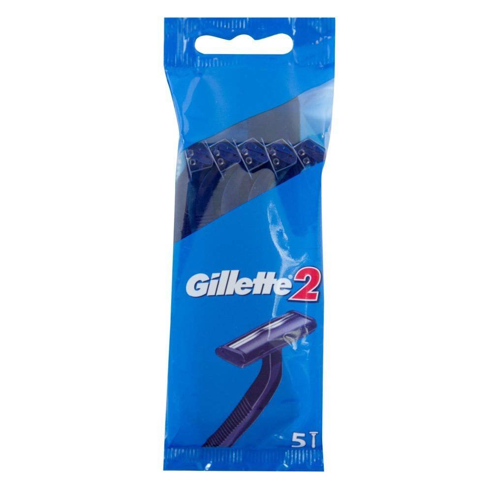Gillette 2 Pack of 5 Razors